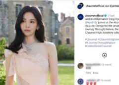 Song Hye Kyo Menjadi Sorotan dengan Penampilan Anggun di Acara Perhiasan Prancis