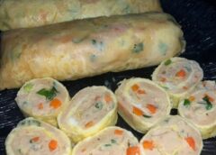 Resep Praktis Rolade Ayam Blender dengan Isian Gurih