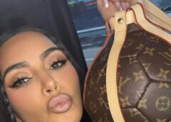 Kim Kardashian Tampilkan Bola Sepak Monogram LV Dijual 37,5 Juta di Pasar Loak