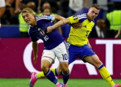 Jepang dan Swedia Saling Berbalas Gol dan Berakhir Imbang