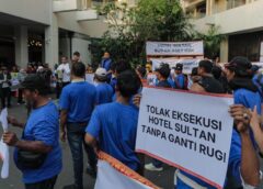 Eksekusi Hotel Sultan dan Penutupan Sejumlah Pintu GBK Besok